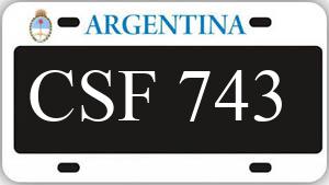 Patente CSF743
