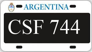 Patente CSF744