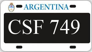 Patente CSF749