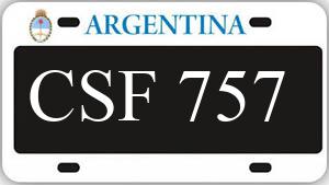 Patente CSF757