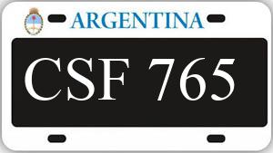Patente CSF765