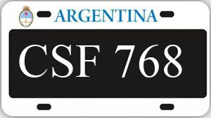 Patente CSF768