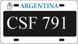 Patente CSF791