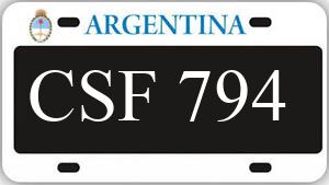 Patente CSF794