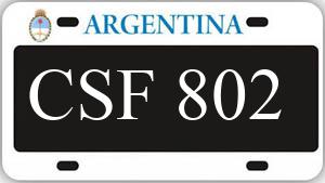 Patente CSF802