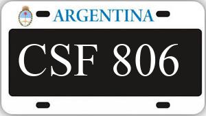 Patente CSF806
