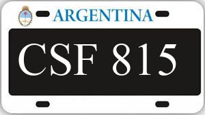 Patente CSF815
