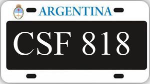 Patente CSF818
