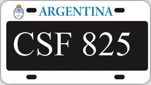Patente CSF825