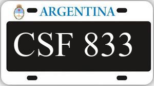 Patente CSF833