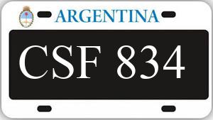 Patente CSF834