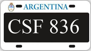 Patente CSF836