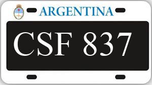 Patente CSF837