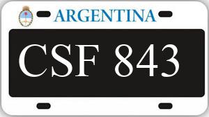 Patente CSF843