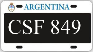 Patente CSF849