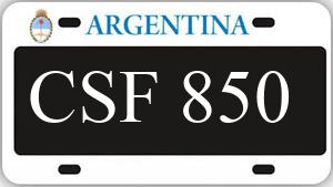 Patente CSF850