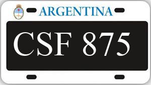 Patente CSF875