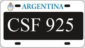 Patente CSF925