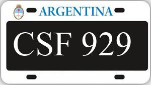 Patente CSF929