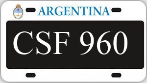 Patente CSF960