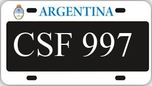 Patente CSF997
