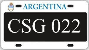 Patente CSG022