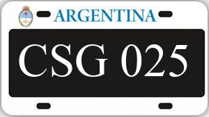 Patente CSG025