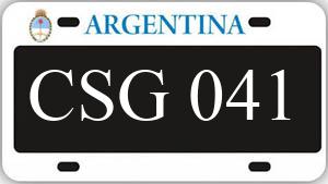 Patente CSG041