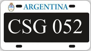 Patente CSG052