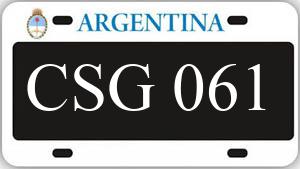 Patente CSG061