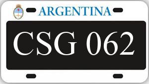 Patente CSG062