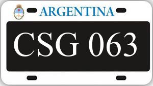 Patente CSG063
