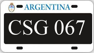 Patente CSG067