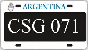 Patente CSG071