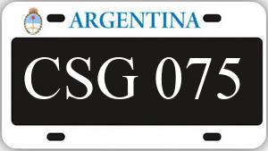 Patente CSG075