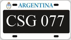 Patente CSG077