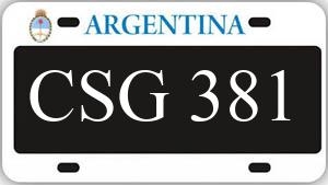Patente CSG381