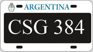 Patente CSG384