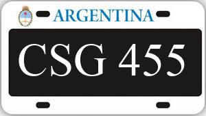 Patente CSG455