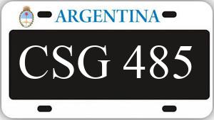 Patente CSG485