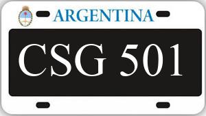 Patente CSG501
