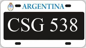 Patente CSG538