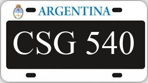 Patente CSG540