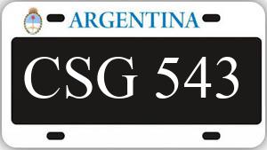 Patente CSG543
