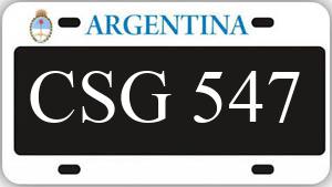 Patente CSG547