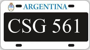 Patente CSG561