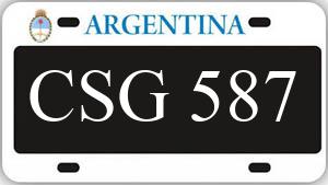 Patente CSG587