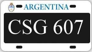 Patente CSG607