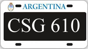 Patente CSG610