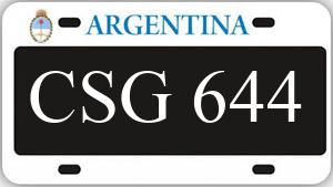 Patente CSG644